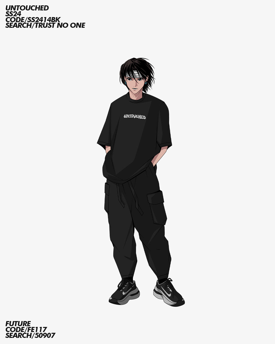 SS2414BK | TRUST NO ONE / TEE