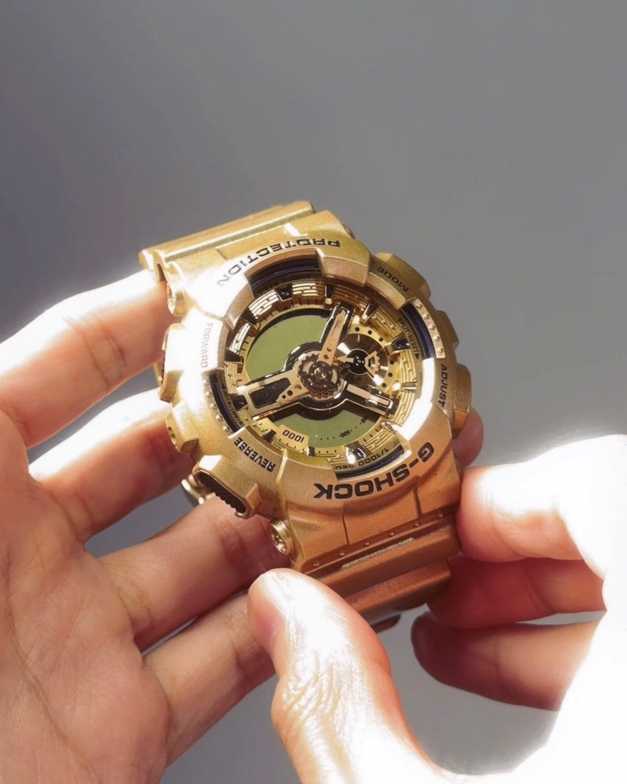 G-SHOCK ANALOG-DIGITAL GA-110GD-9A / GOLD