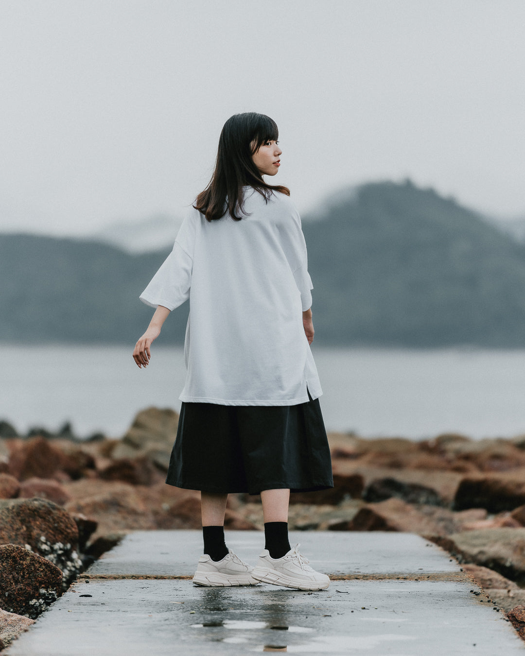 NW103DG / CROPPED CULOTTES / NOT WORKING III