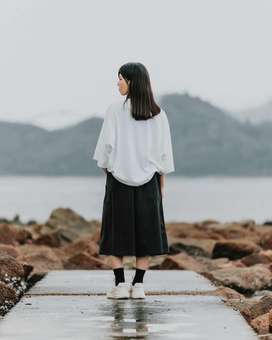 NW103DG / CROPPED CULOTTES / NOT WORKING III