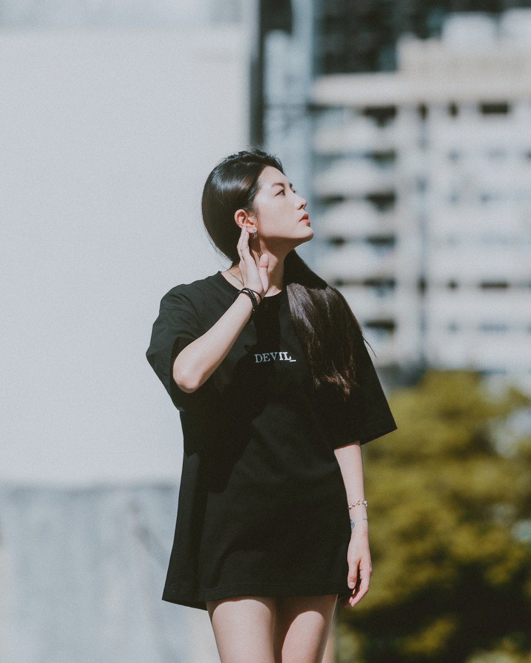 THE DEVIL_ BLACK TEE