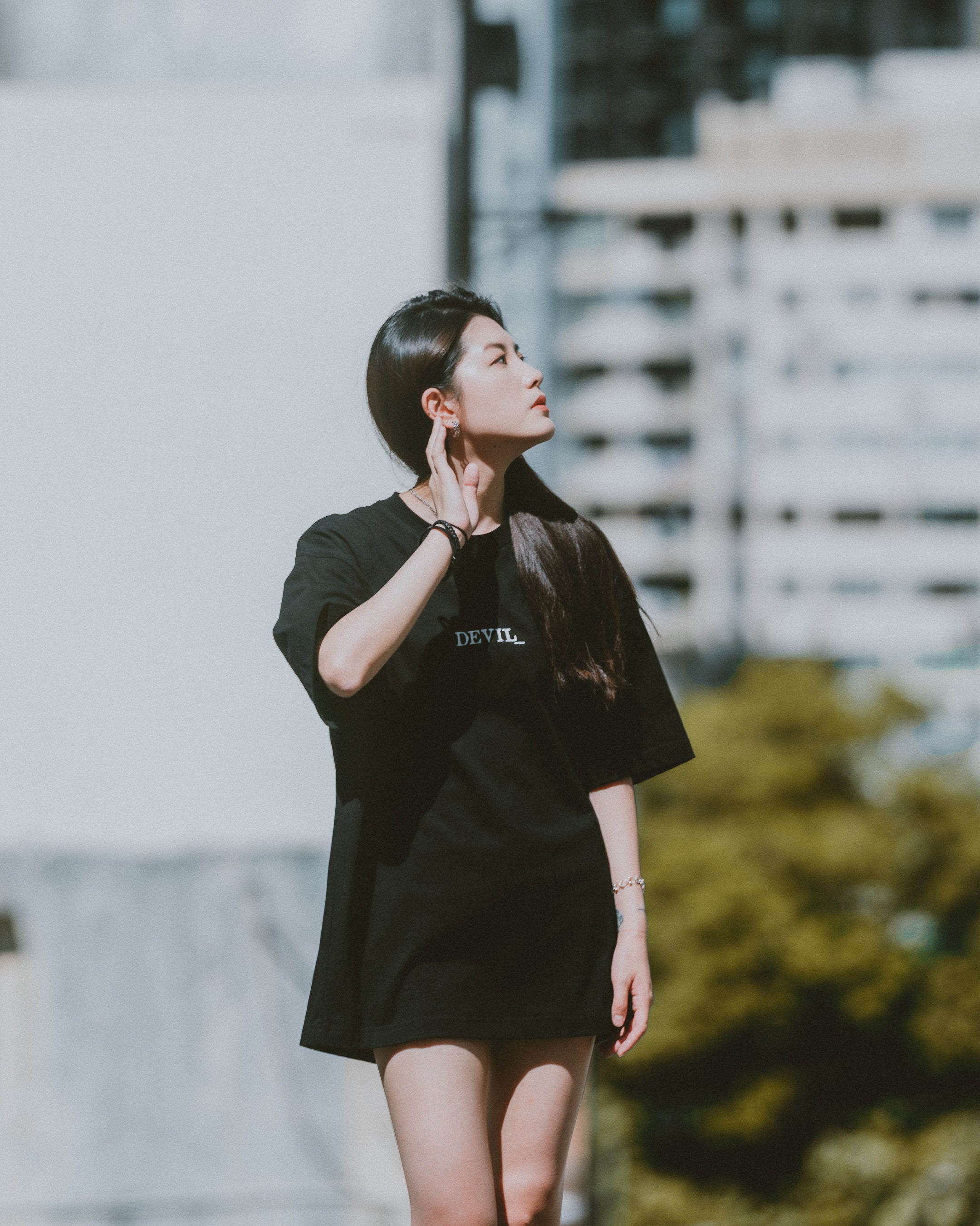 THE DEVIL_ BLACK TEE