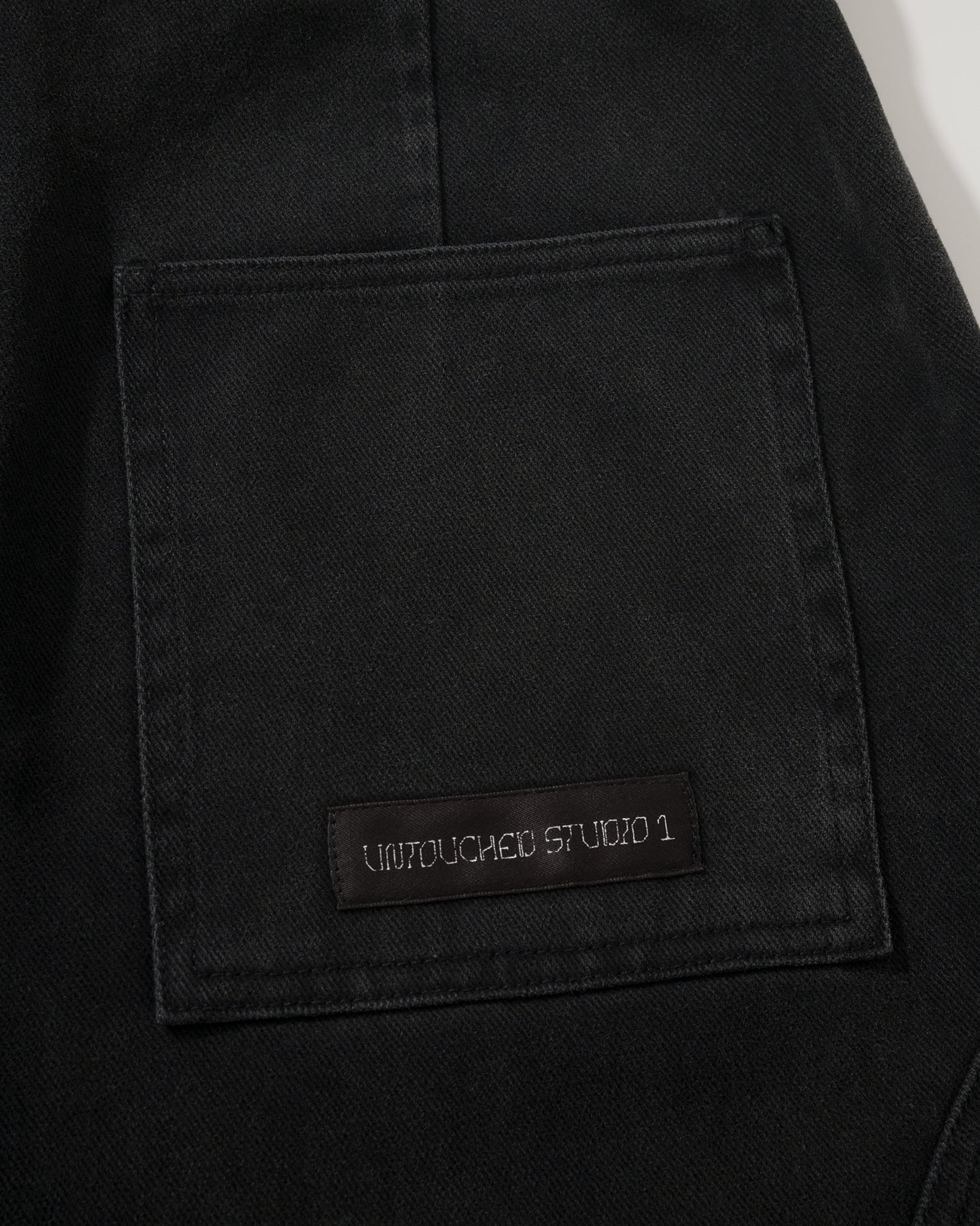 US023 - WASHED CARGO BUGGY PANTS / STONE BLACK