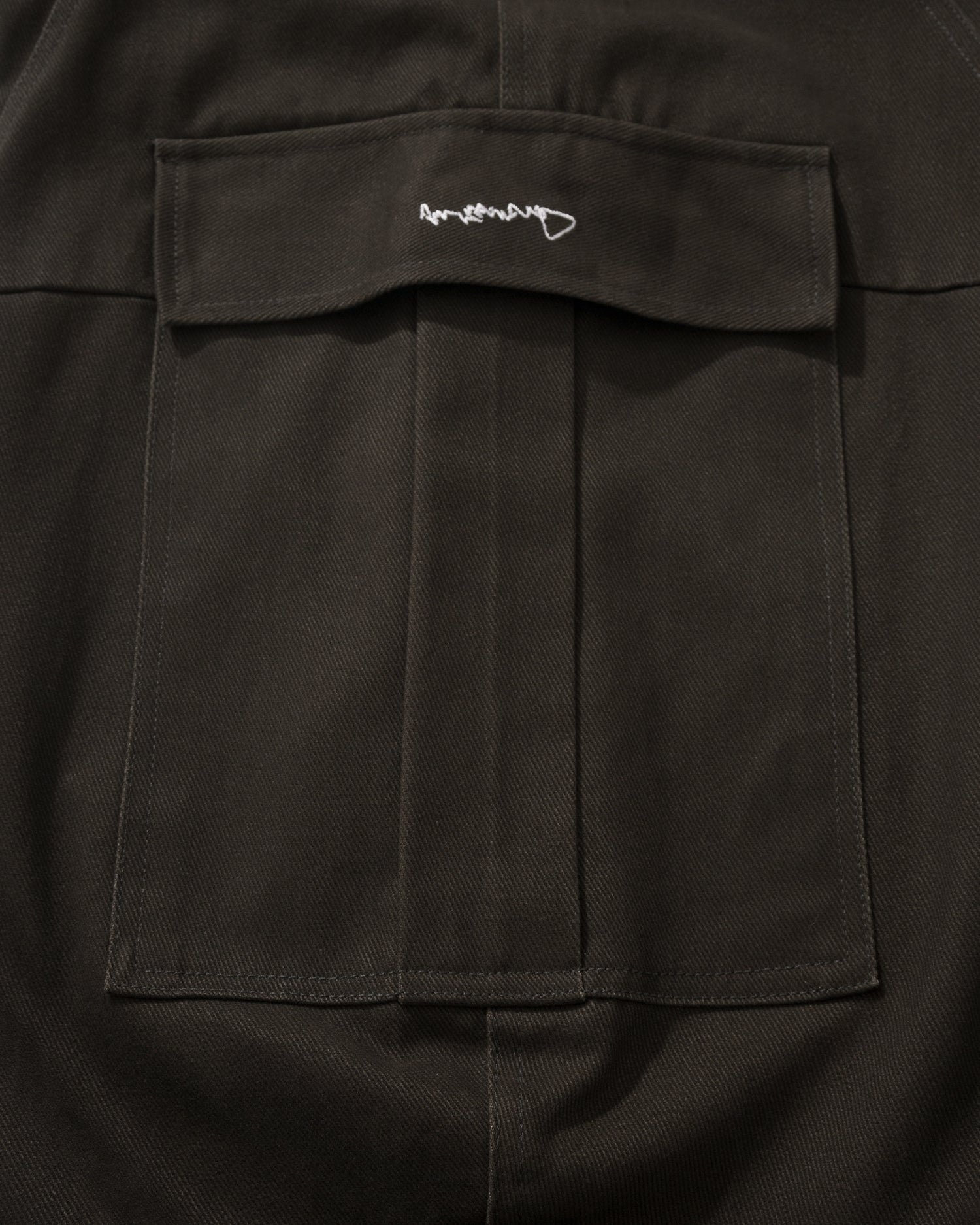 US023 - CARGO BUGGY PANTS / DARK GREY