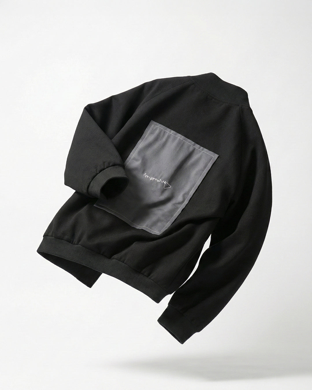 US033 - ThermoShift Varsity Jacket / BLACK