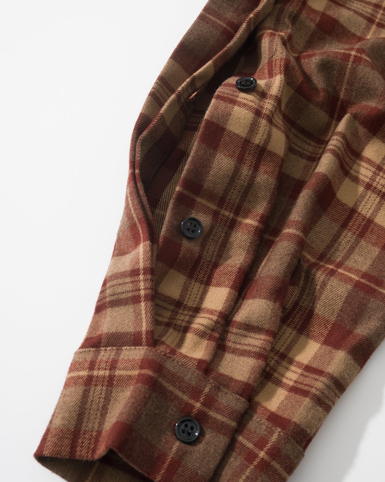 US037 - HOODED OVERSIZED SHIRT JACKET / CHECKED RED