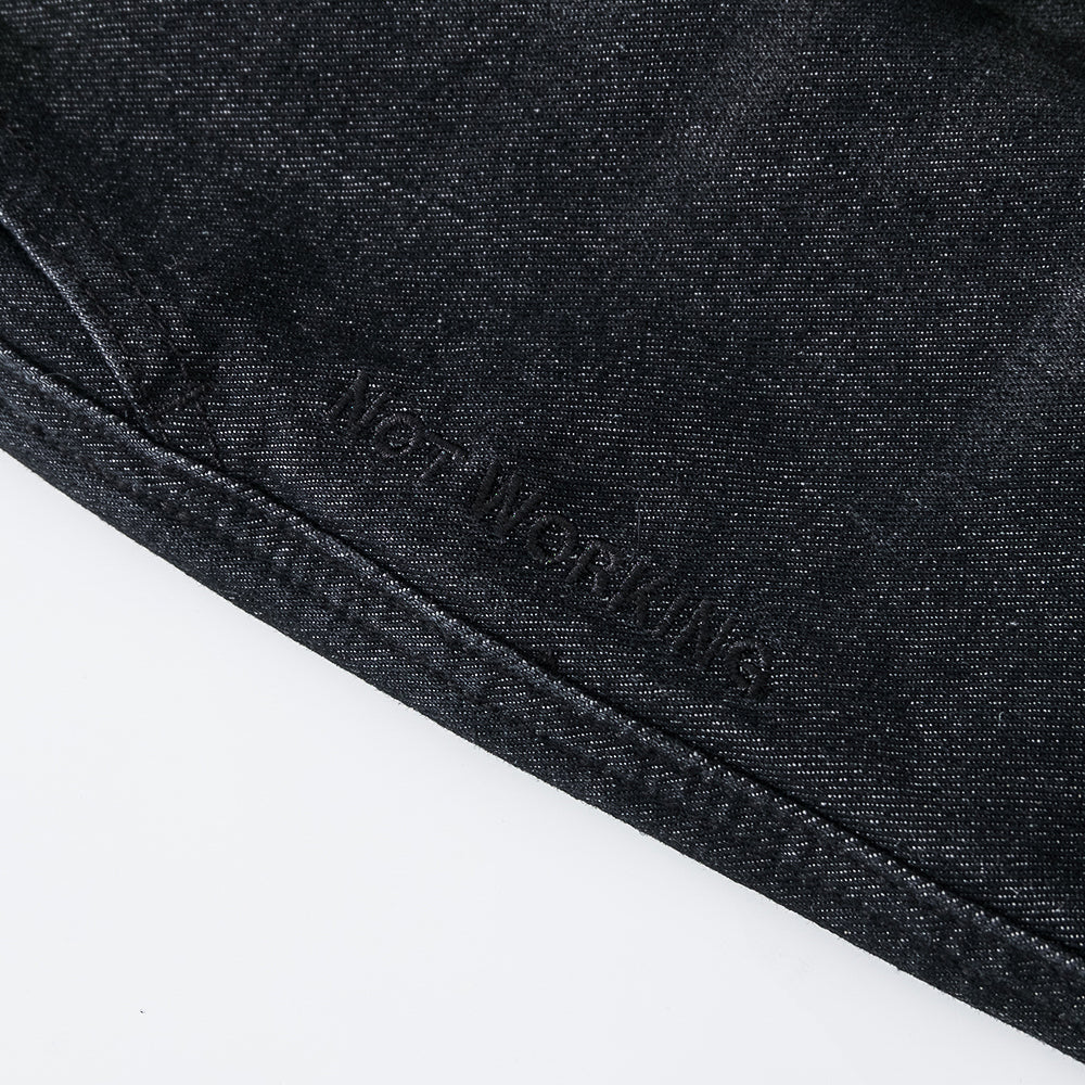 NOT WORKING I / NW088 / NOT WORKING WASHED DENIM PANTS v1