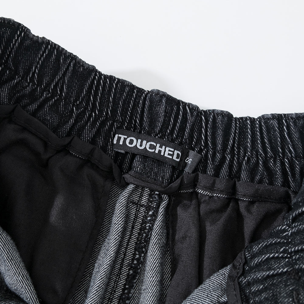 NOT WORKING I / NW088 / NOT WORKING WASHED DENIM PANTS v1