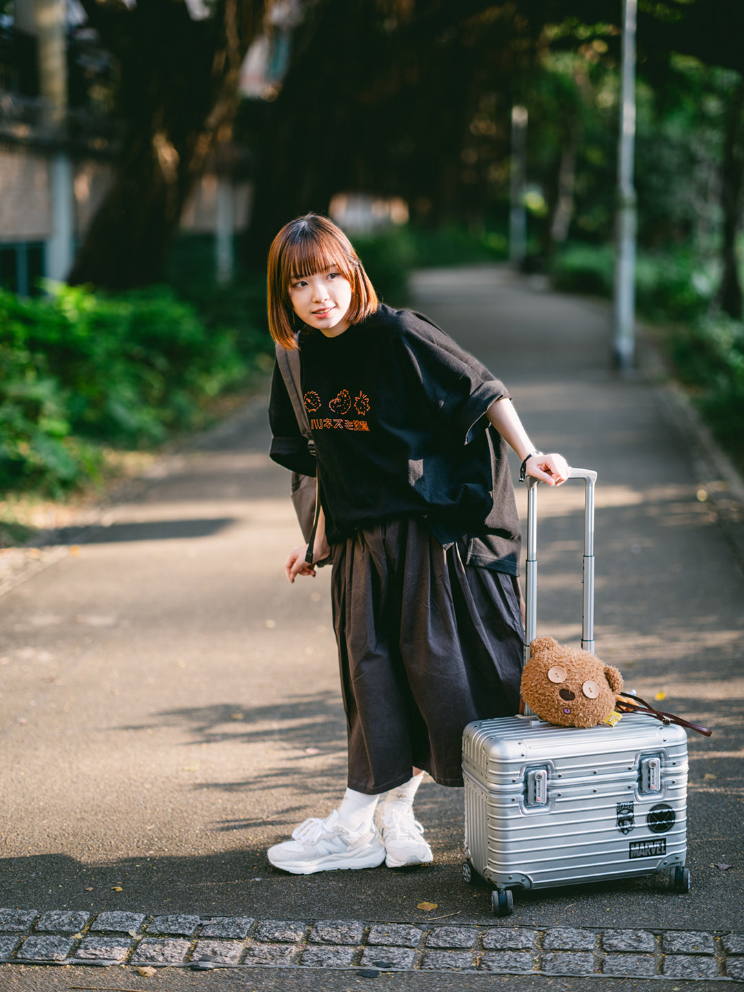 NW103DG / CROPPED CULOTTES / NOT WORKING III