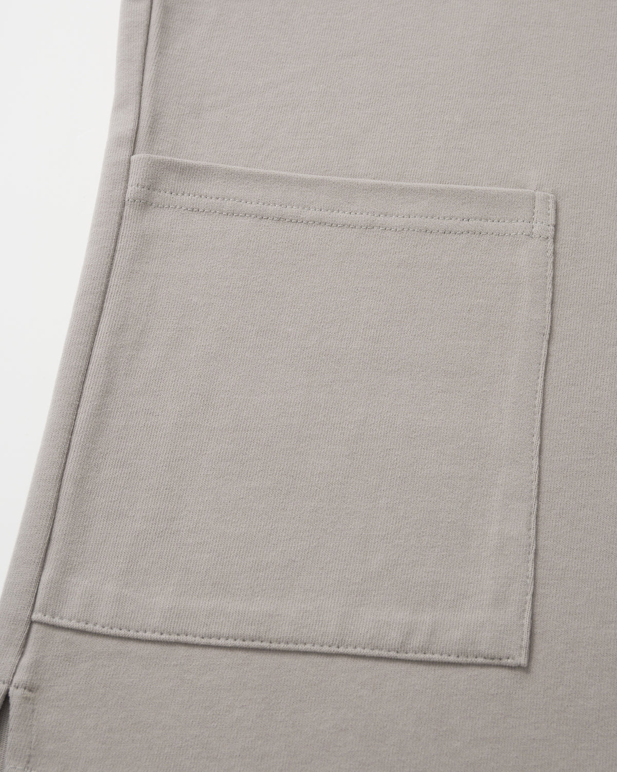 NW VI / NW223 / V-NECK POCKET VEST / LIGHT GREY