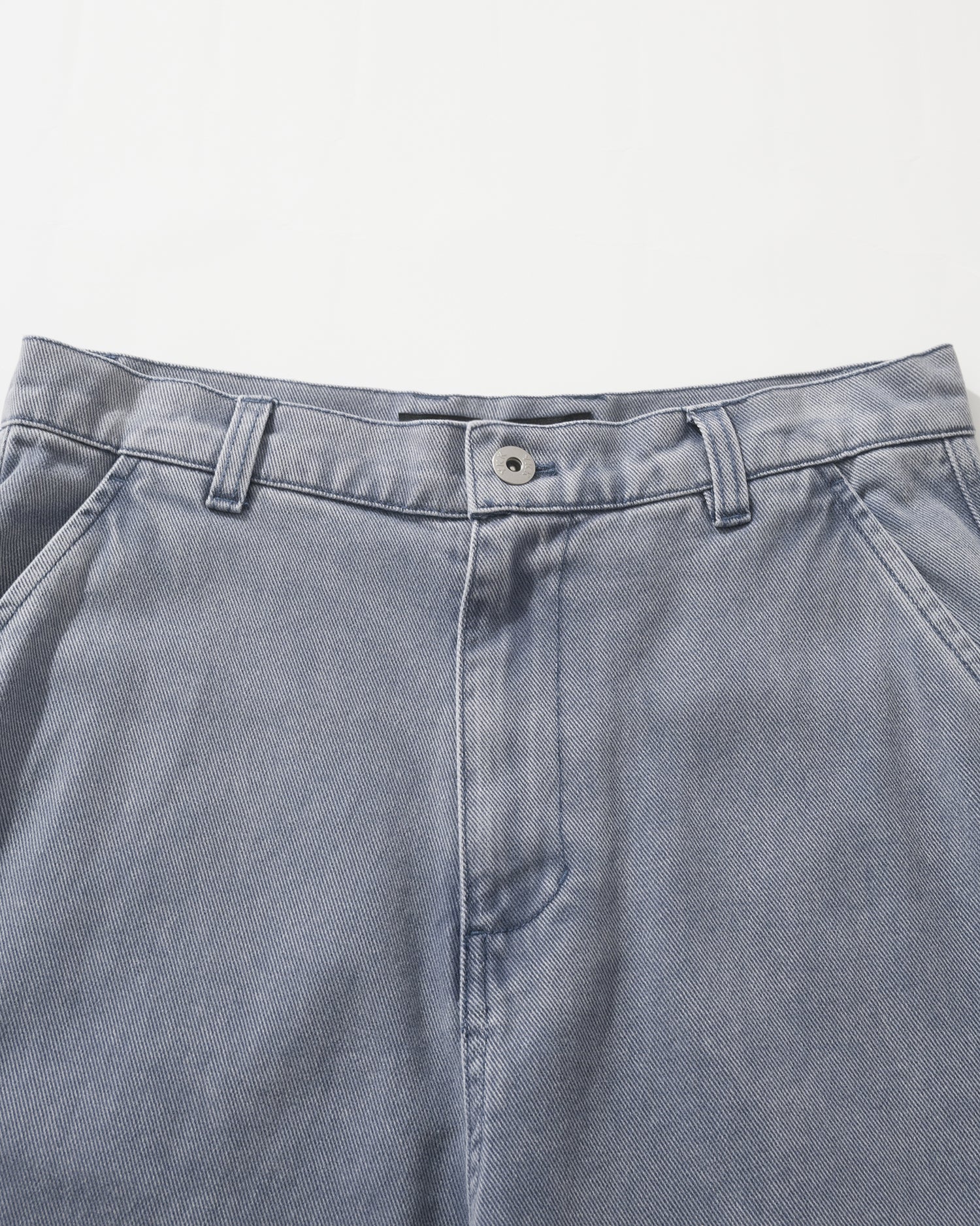 US023V2 - WAHSED CARGO BUGGY PANTS / LIGHT BLUE