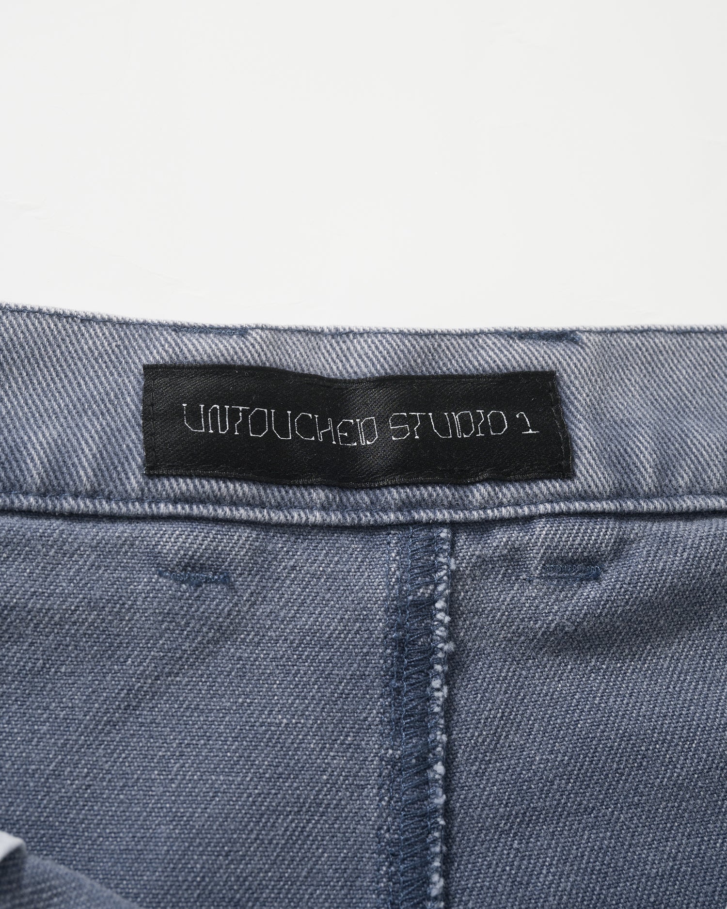 US023V2 - WAHSED CARGO BUGGY PANTS / LIGHT BLUE