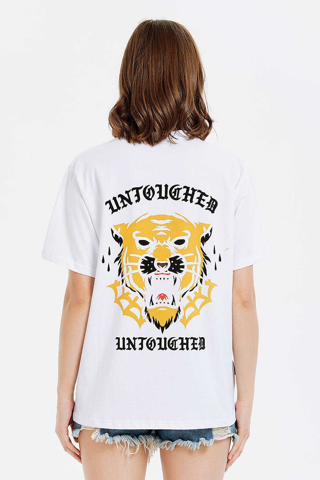 T1902WH | UAG TIGER GOD-TEE-UNTOUCHED UNITED