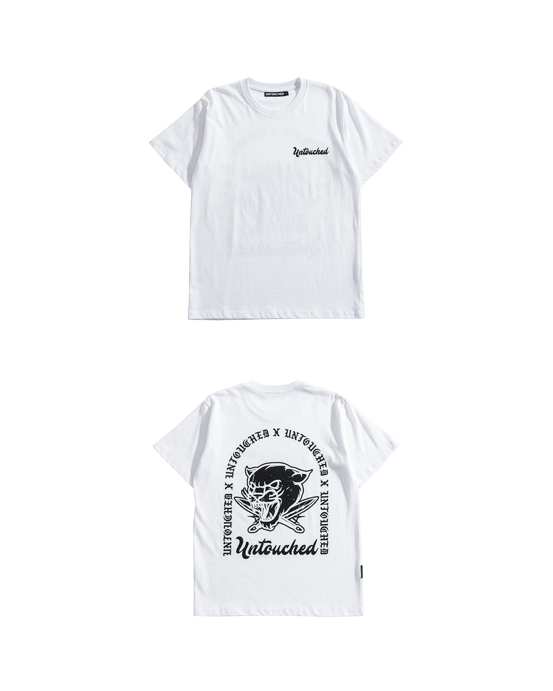 T1903WH | UAG THE LEOPARD-TEE-UNTOUCHED UNITED