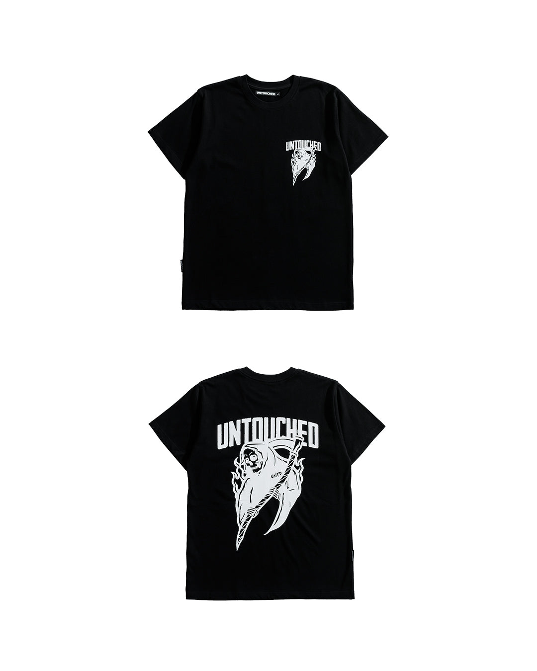 T1905BK | GRIM REAPER-TEE-UNTOUCHED UNITED