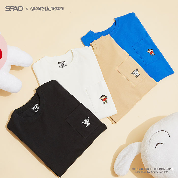 SPAO×蠟筆小新-TEE-UNTOUCHED UNITED