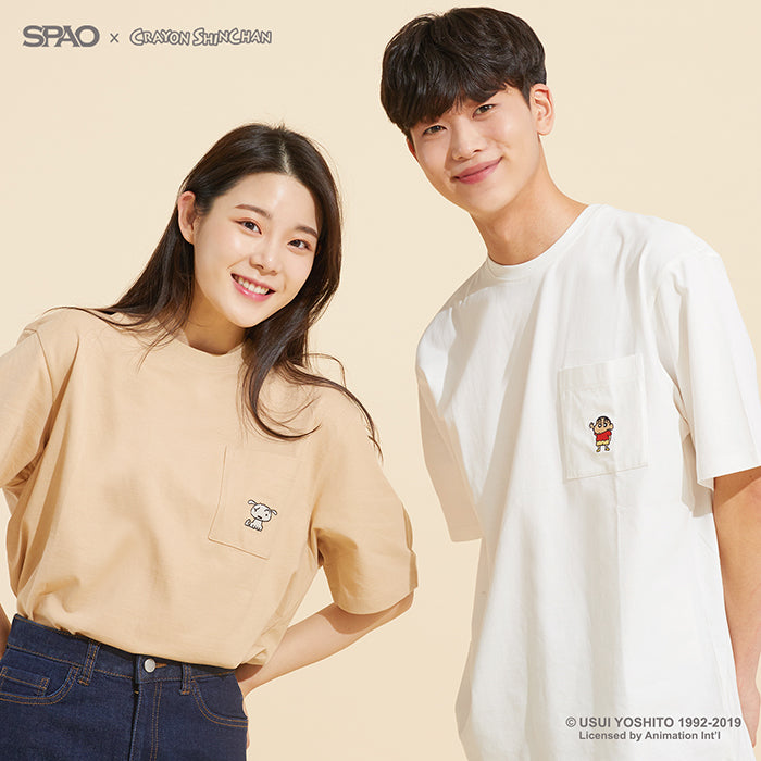 SPAO×蠟筆小新-TEE-UNTOUCHED UNITED