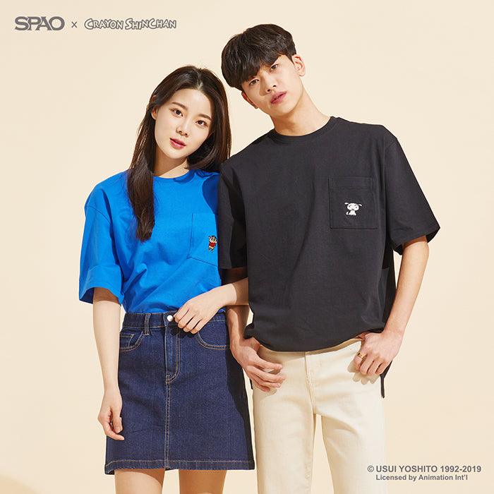 SPAO×蠟筆小新-TEE-UNTOUCHED UNITED