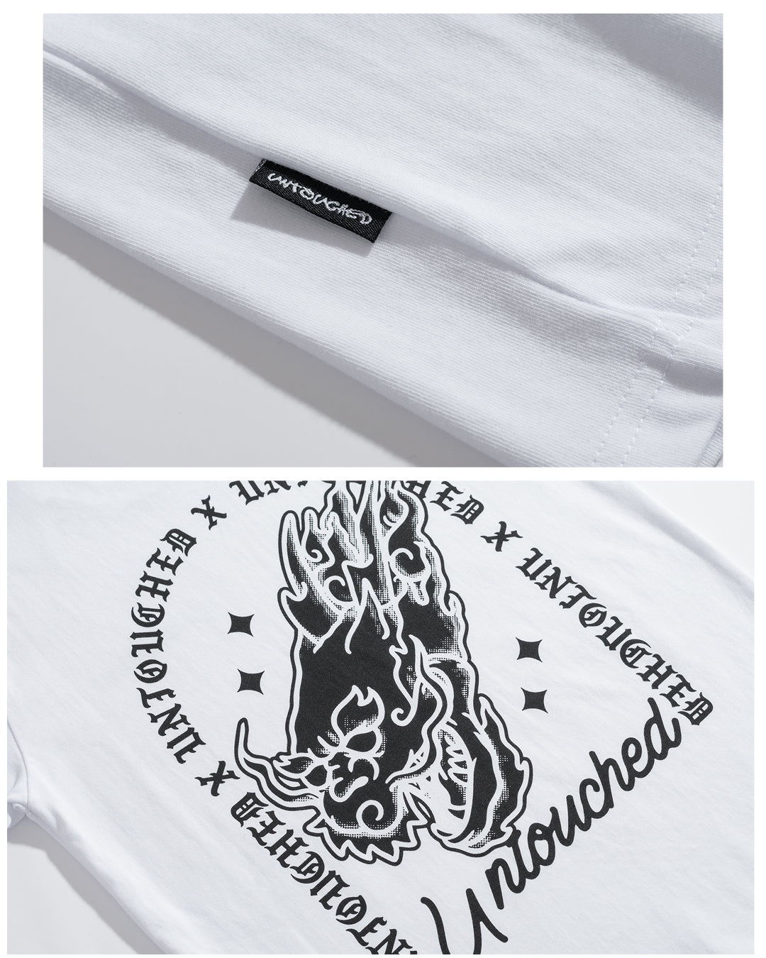 T1901WH | UAG THE DRAGON-TEE-UNTOUCHED UNITED