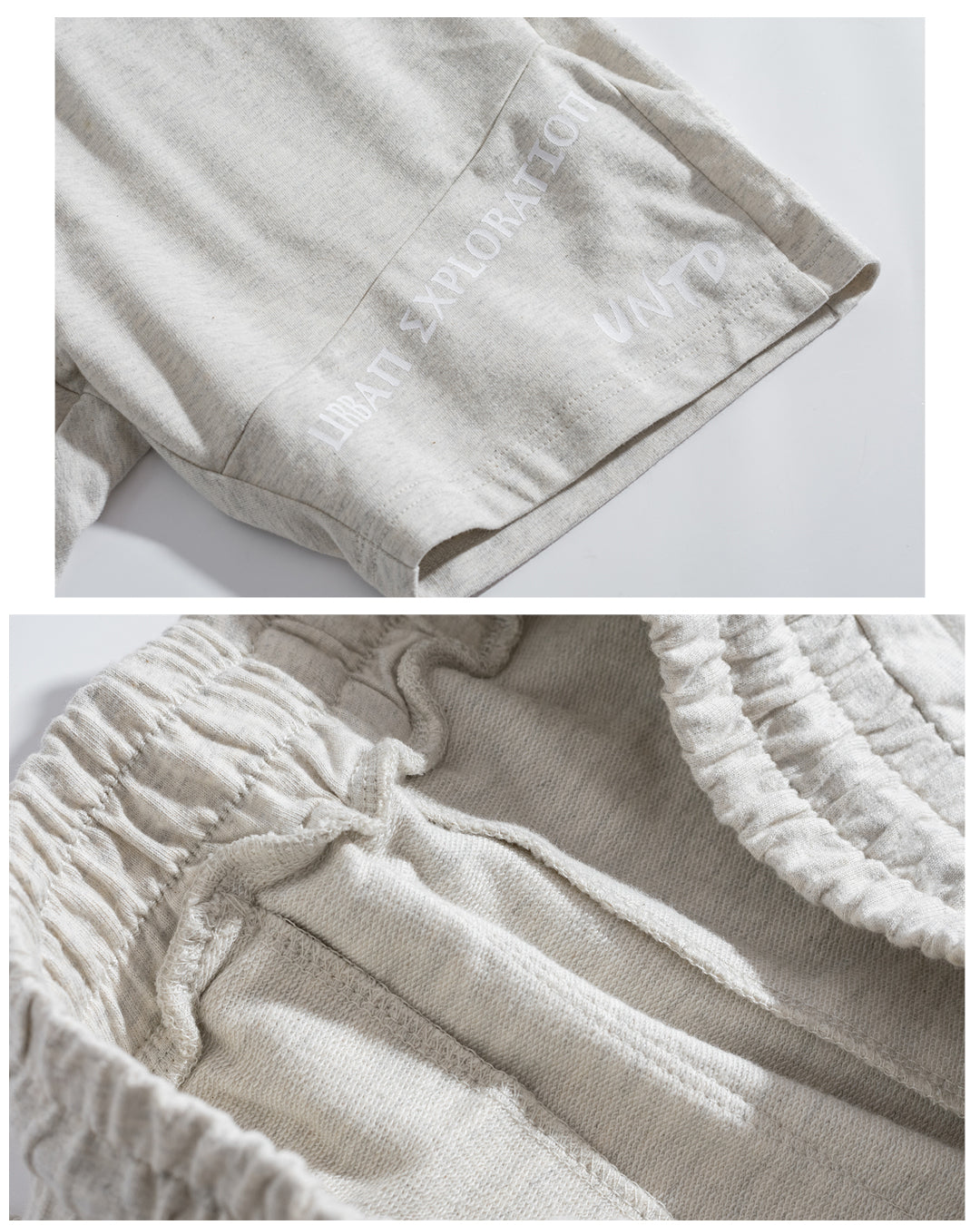 UT054GY | URBANEXPL KITTED SHORTS-SHORTS-UNTOUCHED UNITED