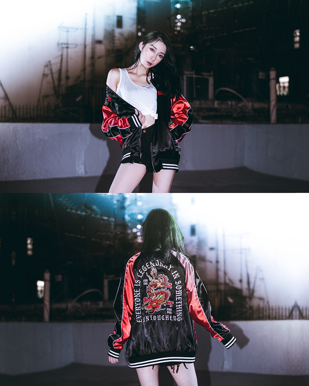 UT110BK | THE DRAGON | UAG-JACKET-UNTOUCHED UNITED
