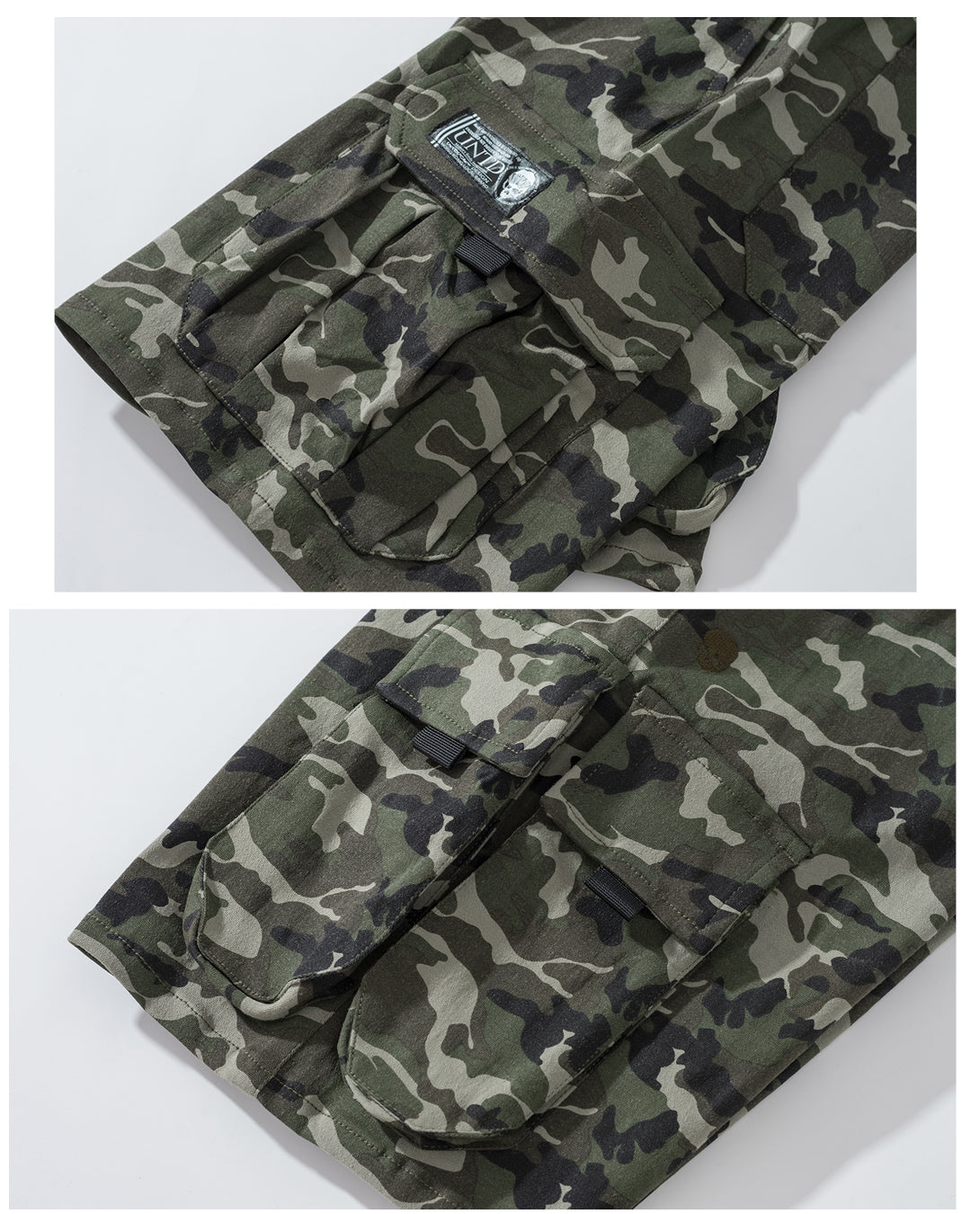 UT084BK | SPECIAL FORCE CARGO SHORTS-SHORTS-UNTOUCHED UNITED