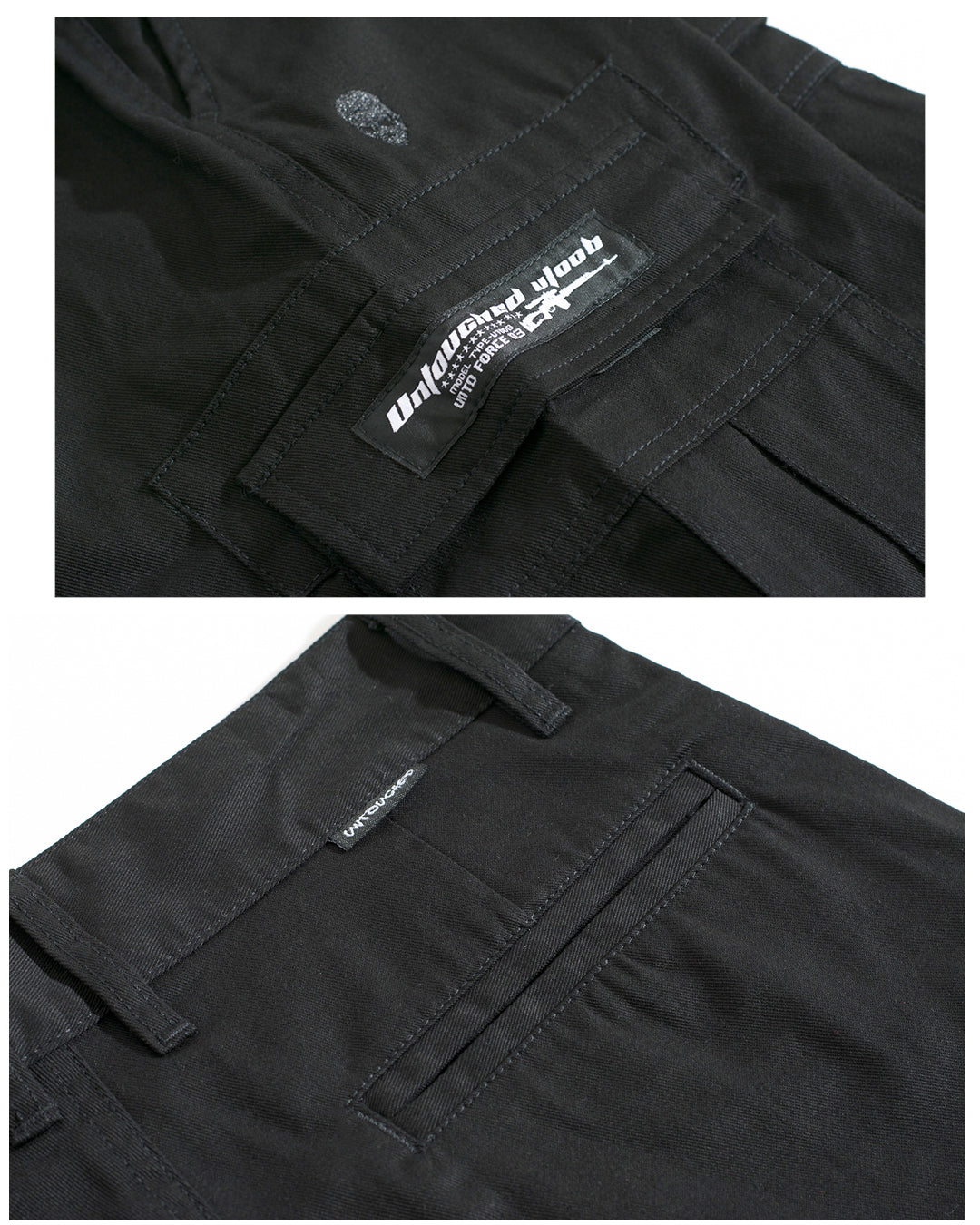 UT00BBK | ARMY JOGGERS - 2POCKETS-JOGGERS-UNTOUCHED UNITED