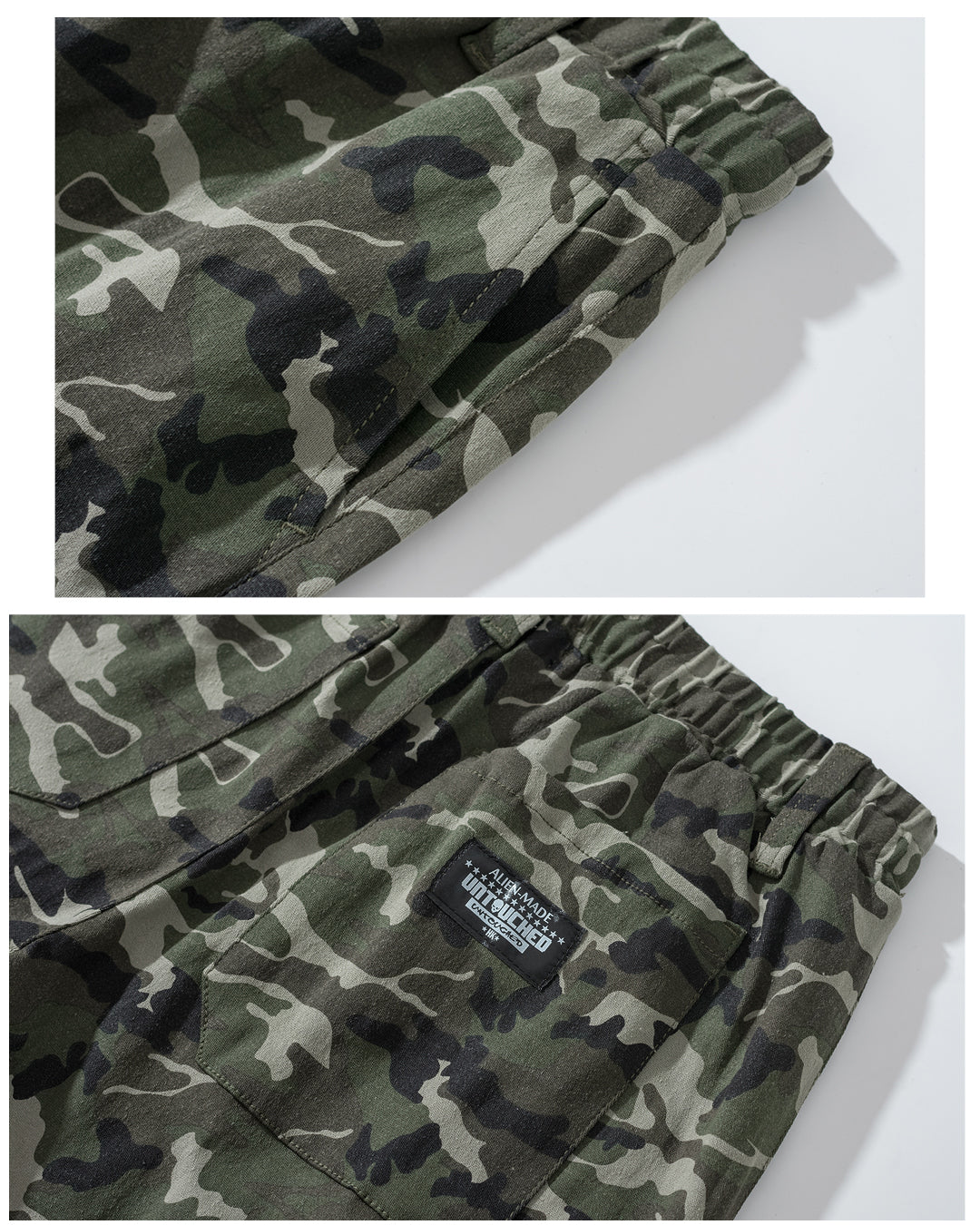UT084BK | SPECIAL FORCE CARGO SHORTS-SHORTS-UNTOUCHED UNITED