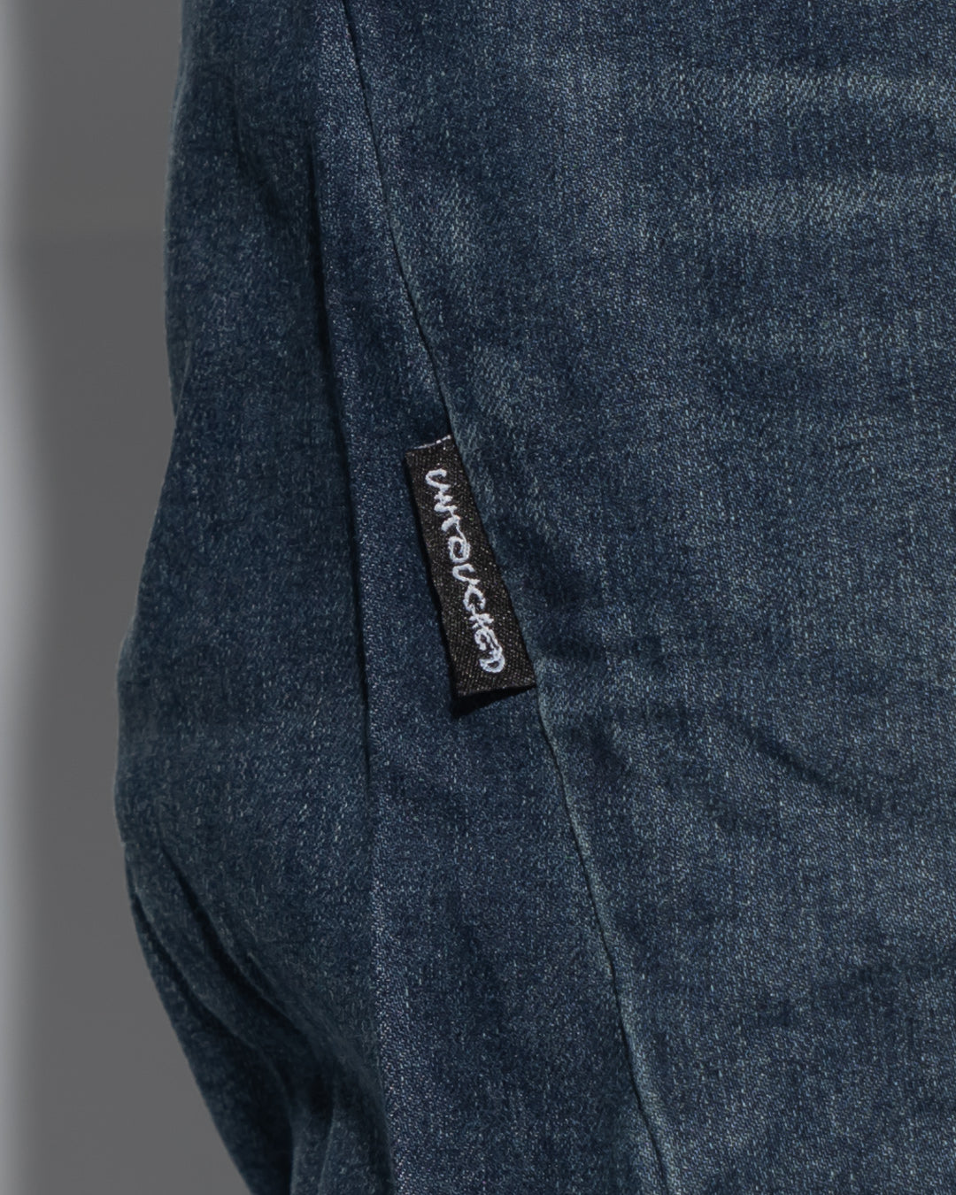 UT029NY | WASHED DENIM JOGGERS-JOGGERS-UNTOUCHED UNITED