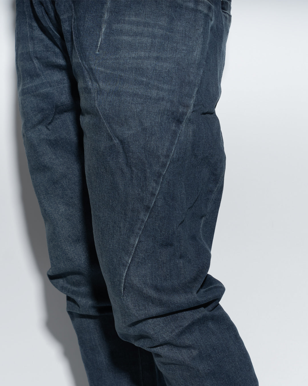UT029NY | WASHED DENIM JOGGERS-JOGGERS-UNTOUCHED UNITED