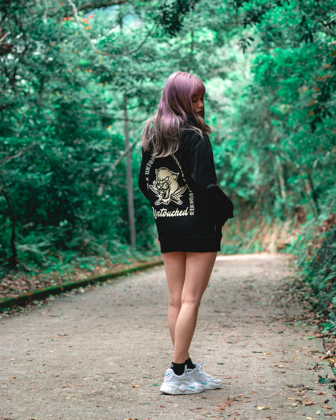 HD1731BK | THE LEOPARD | UAG-HOODIES-UNTOUCHED UNITED