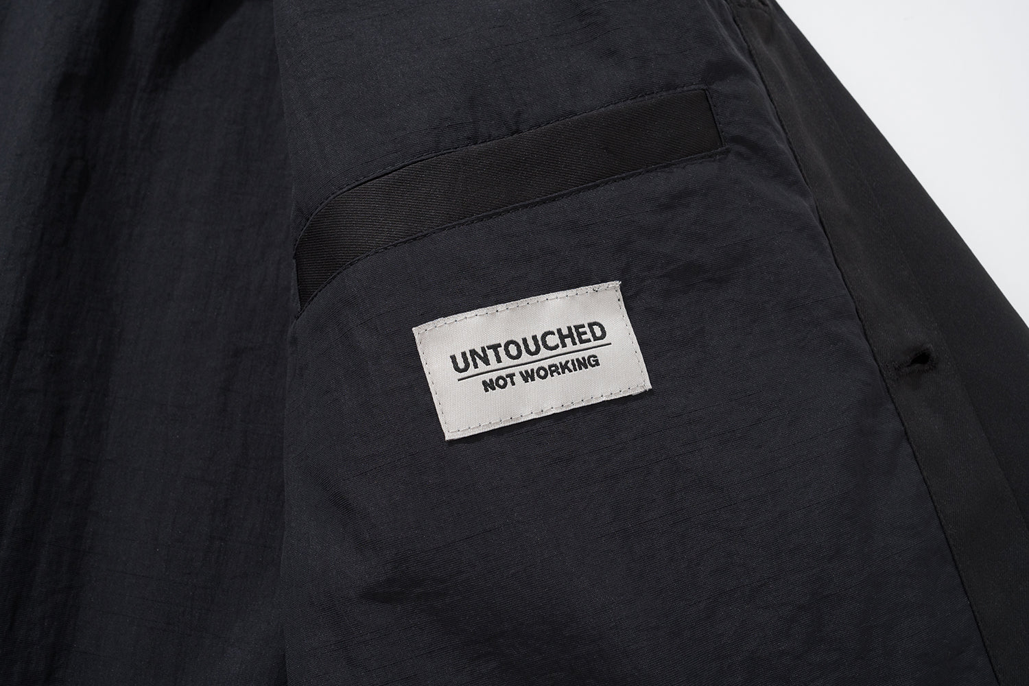 NOT WORKING IV / OVERSIZED DENIM JACKET
