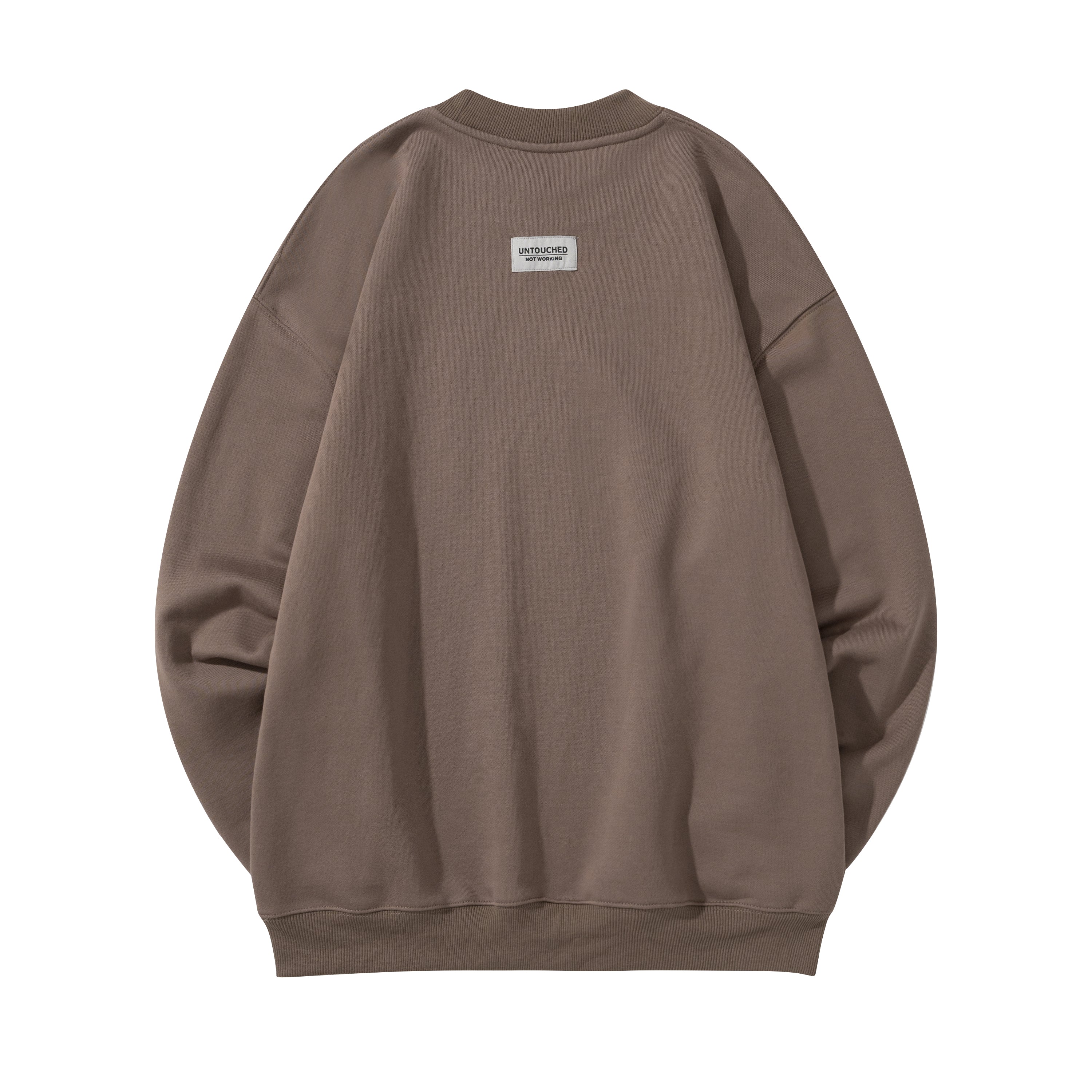 NOT WORKING IV / OVERSIZED ALL-MATCH CREWNECK