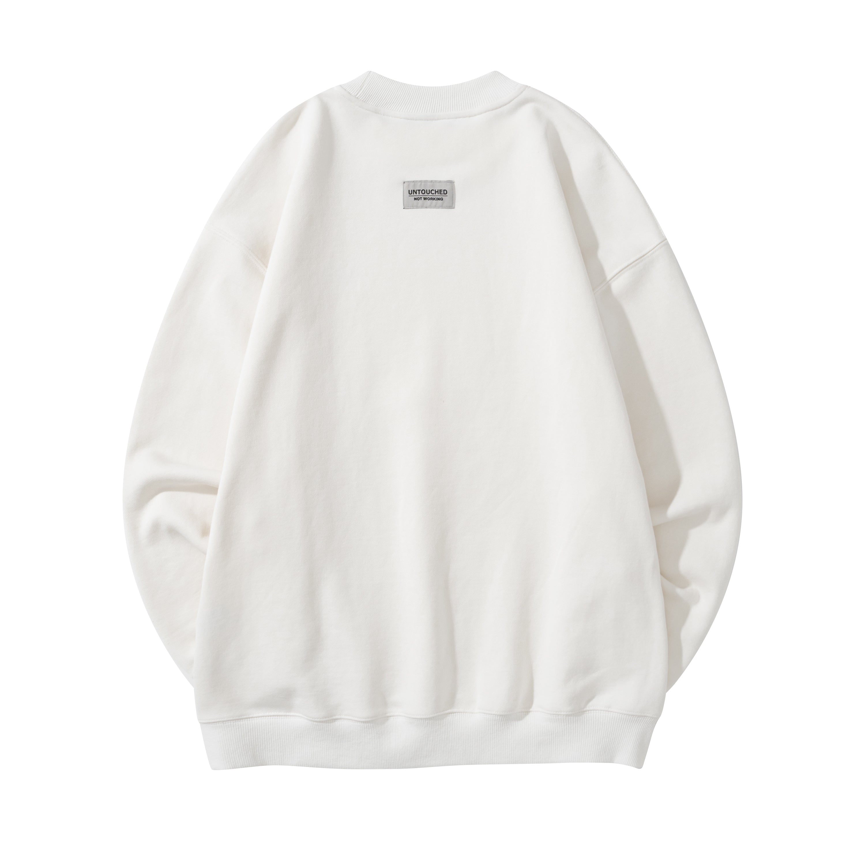 NW212WH | ALL-MATCH OVERSIZED CREWNECK | NOT WORKING IV