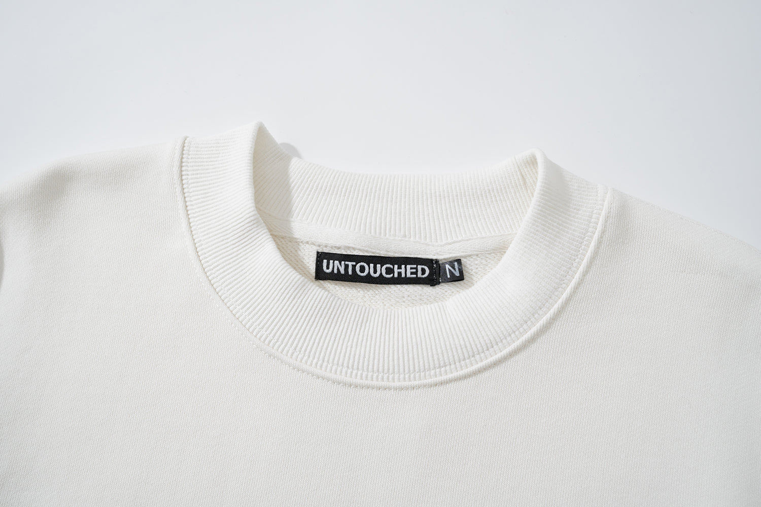 NOT WORKING IV / OVERSIZED ALL-MATCH CREWNECK