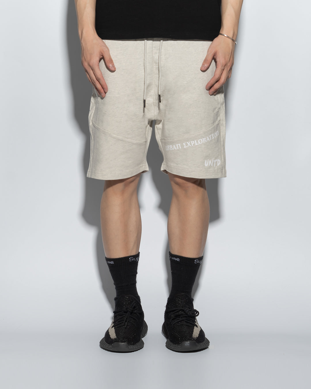 UT054GY | URBANEXPL KITTED SHORTS-SHORTS-UNTOUCHED UNITED