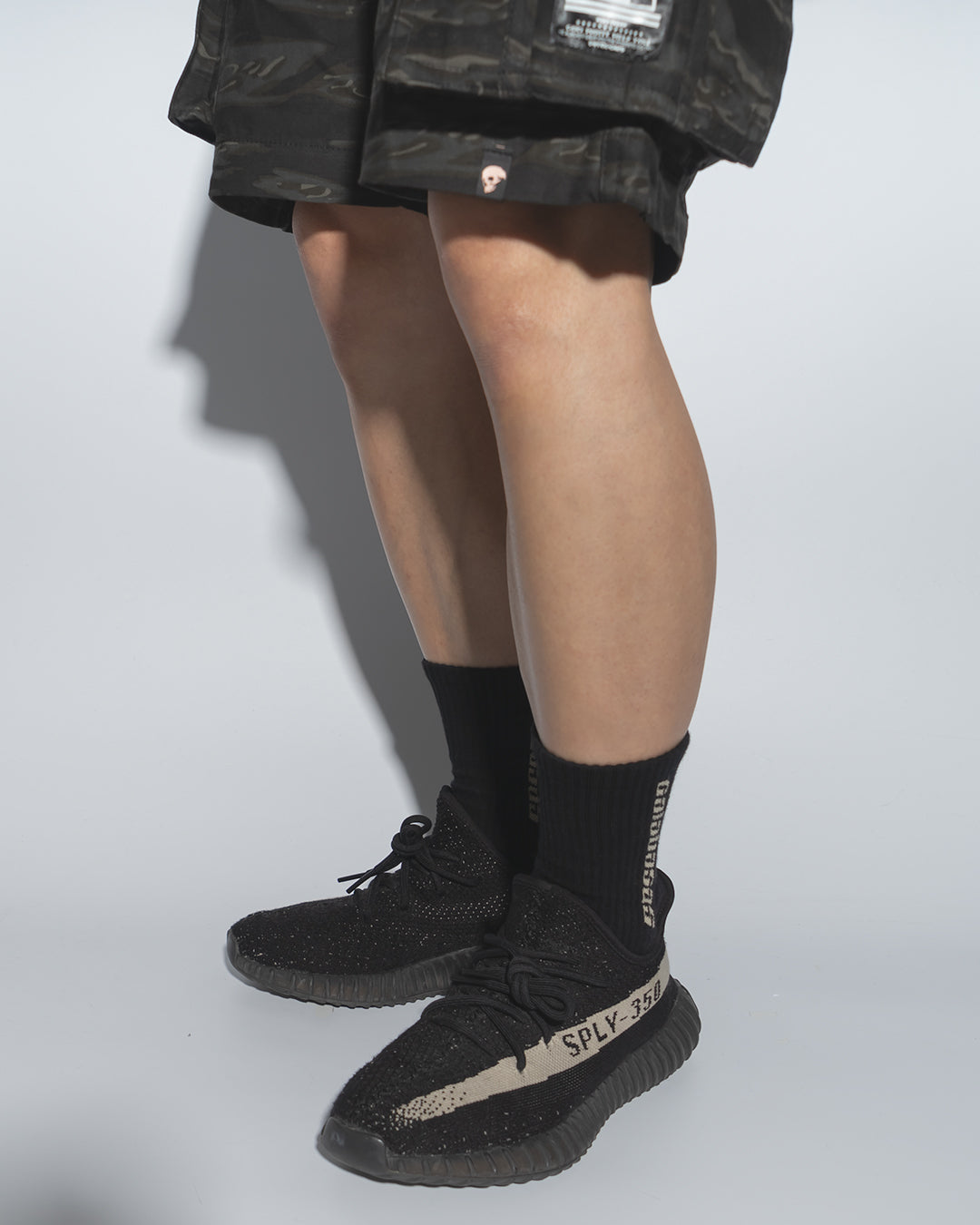 SG00T3 | DOUBLE FIRE ARMY SHORTS-SHORTS-UNTOUCHED UNITED
