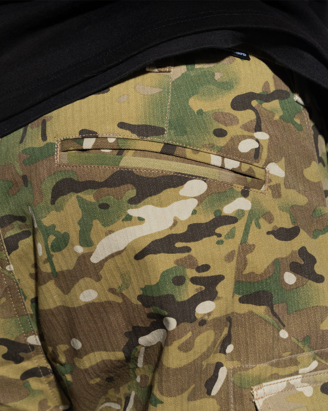 SG00MC | DOUBLE FIRE ARMY SHORTS-SHORTS-UNTOUCHED UNITED