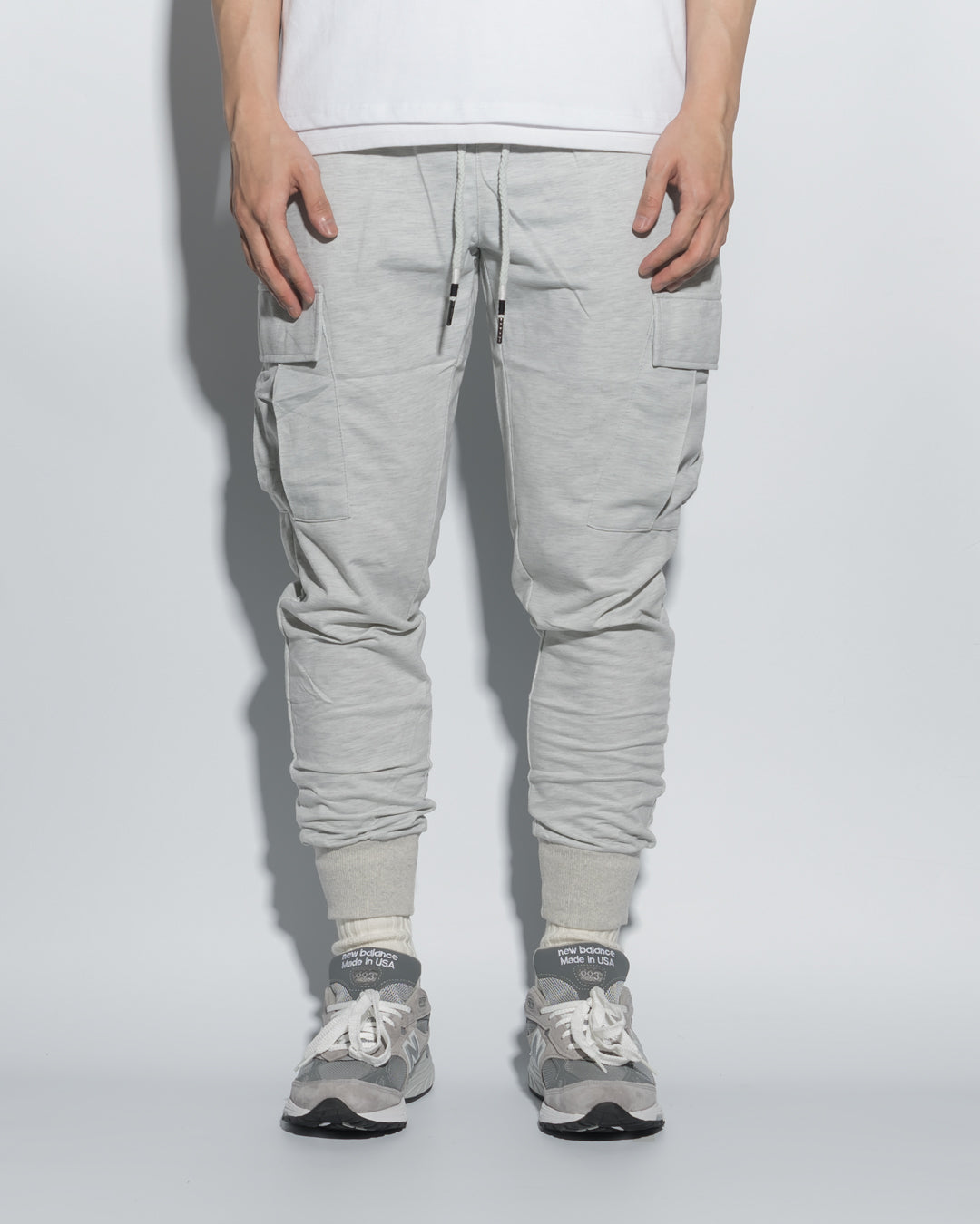 UT010GY | SKINNY SWEAT JOGGERS - 2P-JOGGERS-UNTOUCHED UNITED