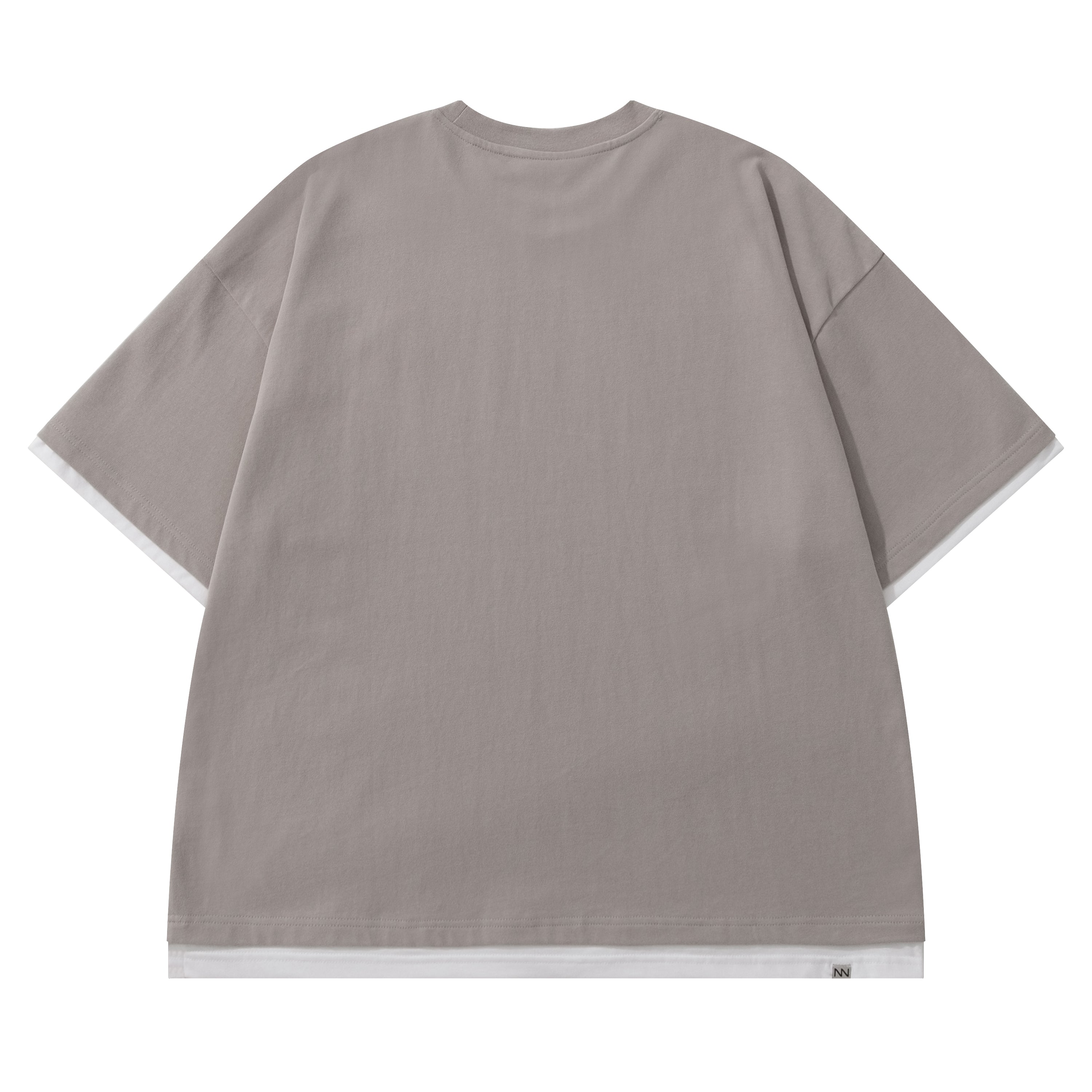 NOT WORKING V / OVERSIZED LAYER TEE