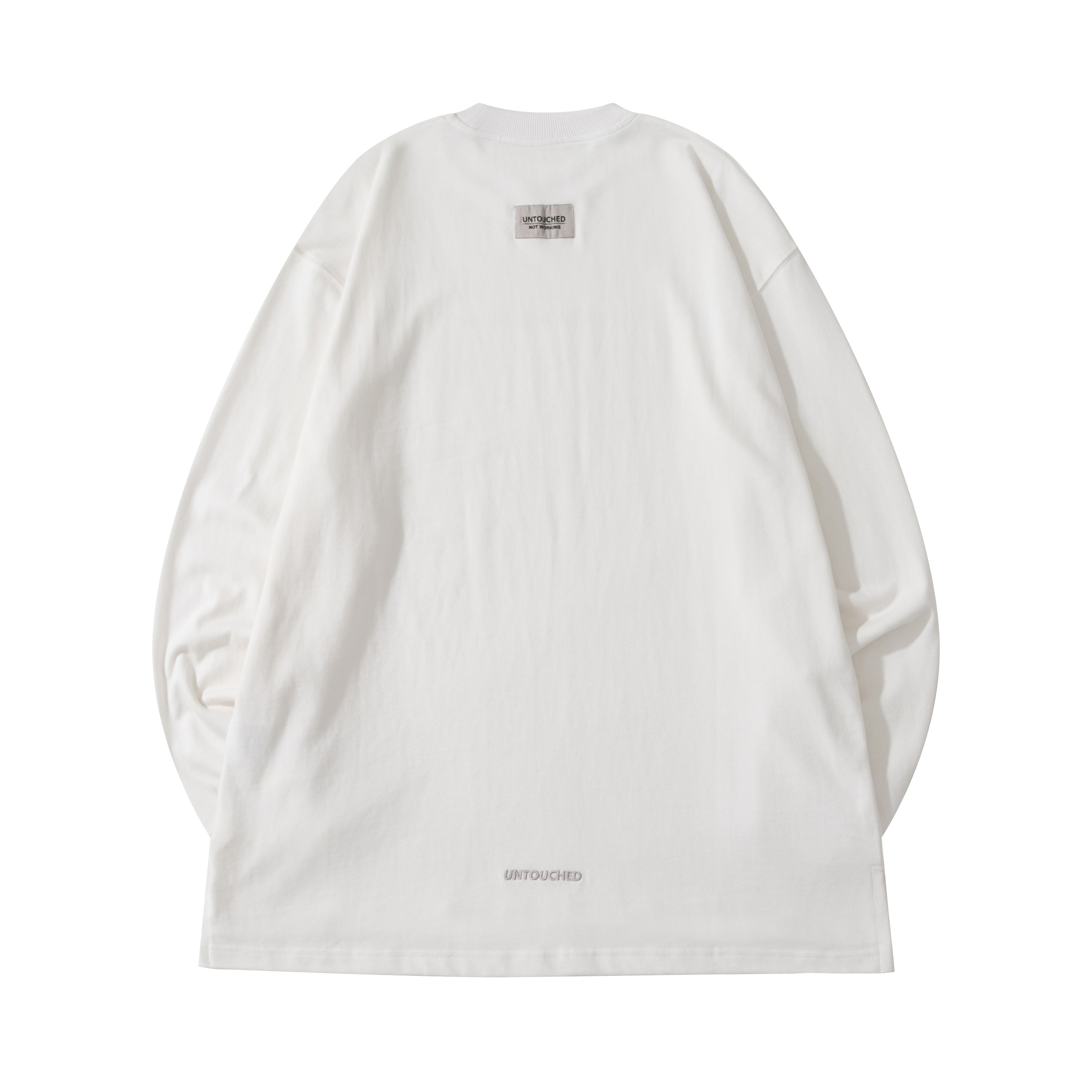 NOT WORKING IV / ABCDEFUCKOFF OVERSIZED LONG TEE