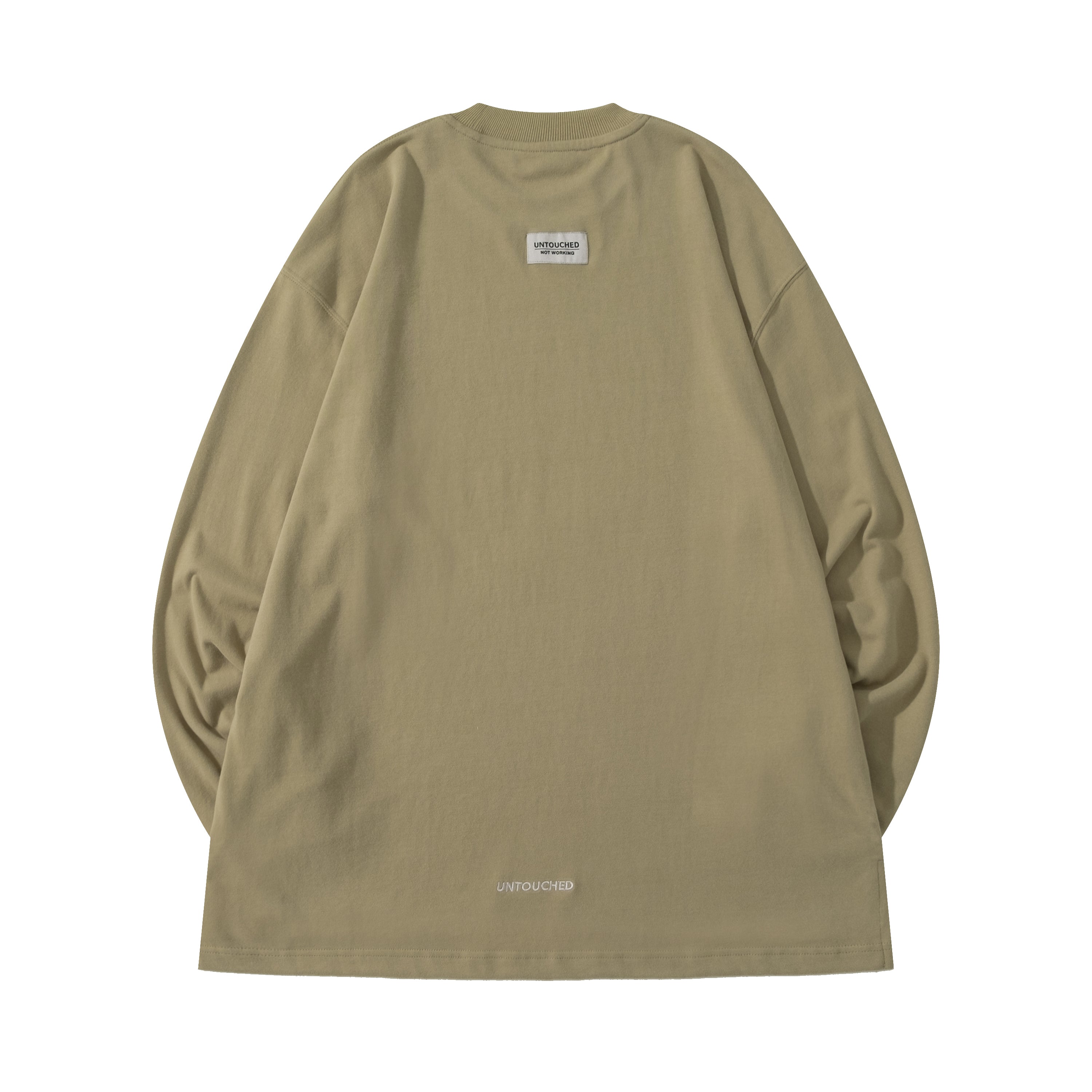 NOT WORKING IV / ABCDEFUCKOFF OVERSIZED LONG TEE