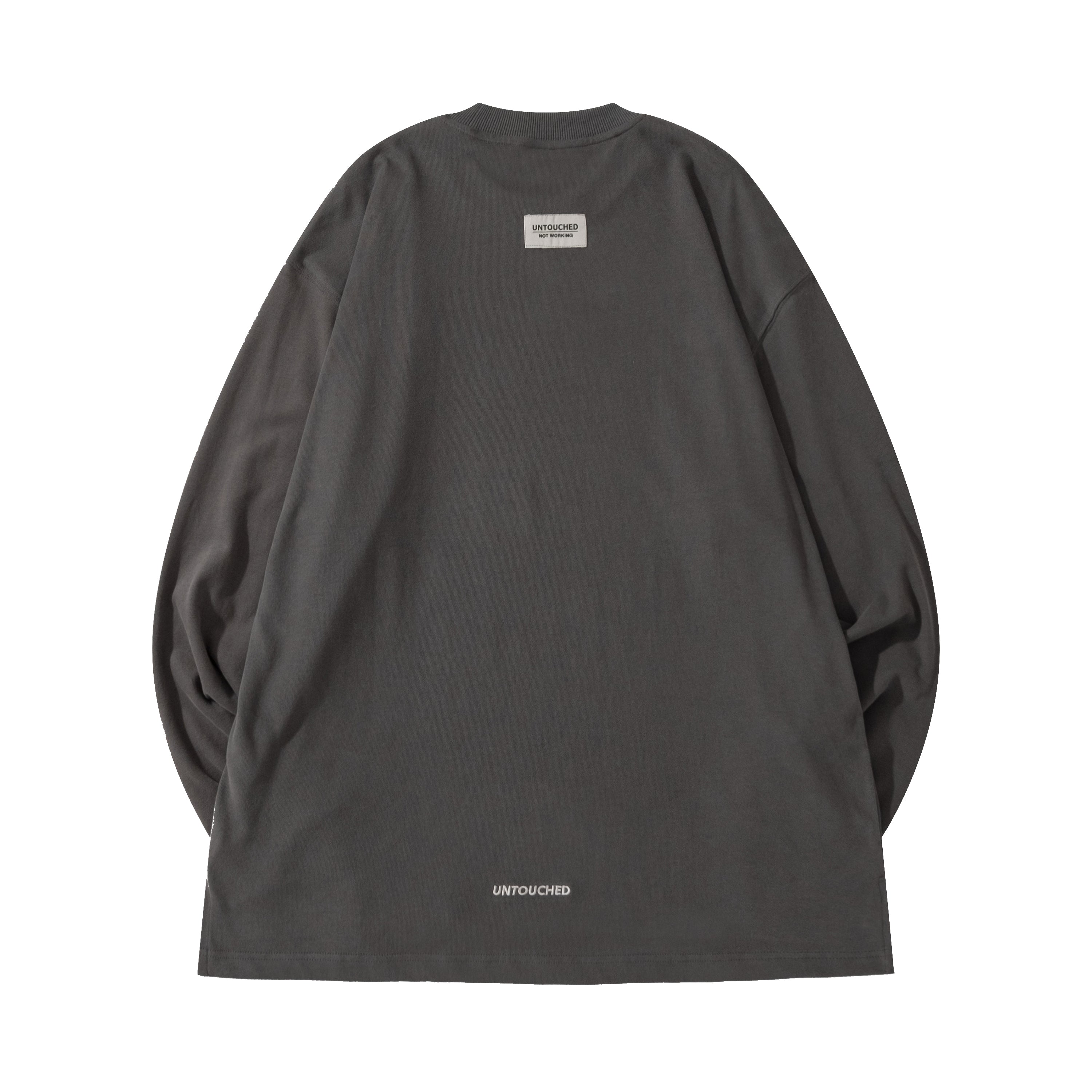 NOT WORKING IV / ABCDEFUCKOFF OVERSIZED LONG TEE