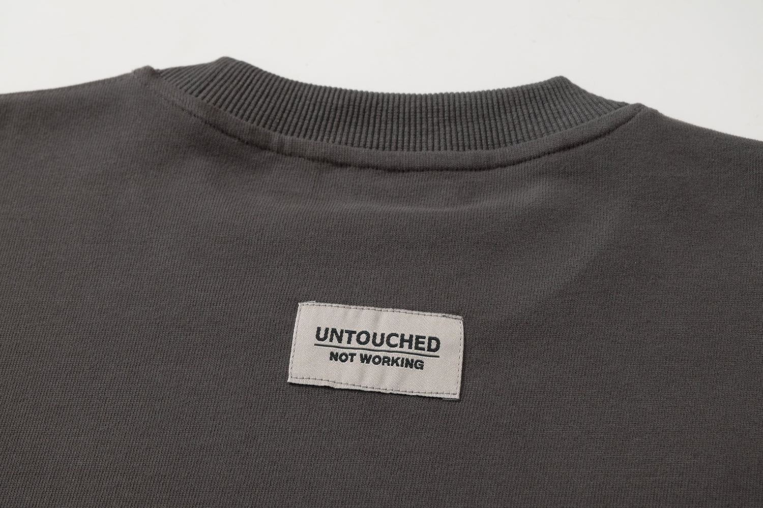 NOT WORKING IV / ABCDEFUCKOFF OVERSIZED LONG TEE