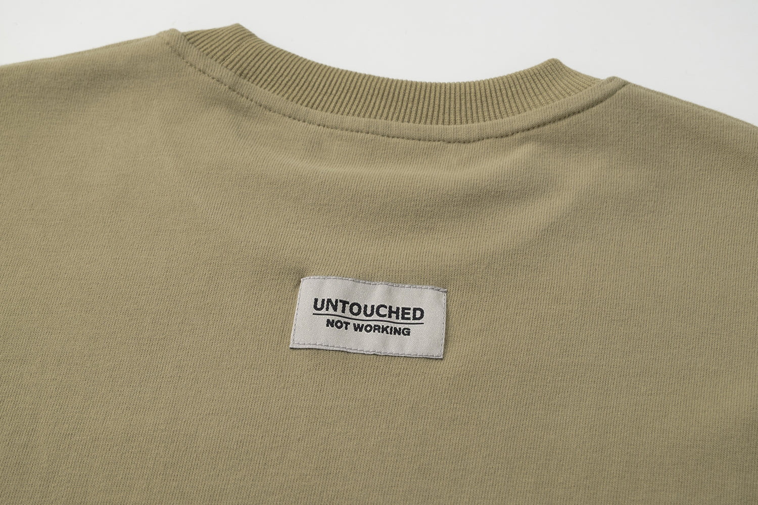 NOT WORKING IV / ABCDEFUCKOFF OVERSIZED LONG TEE