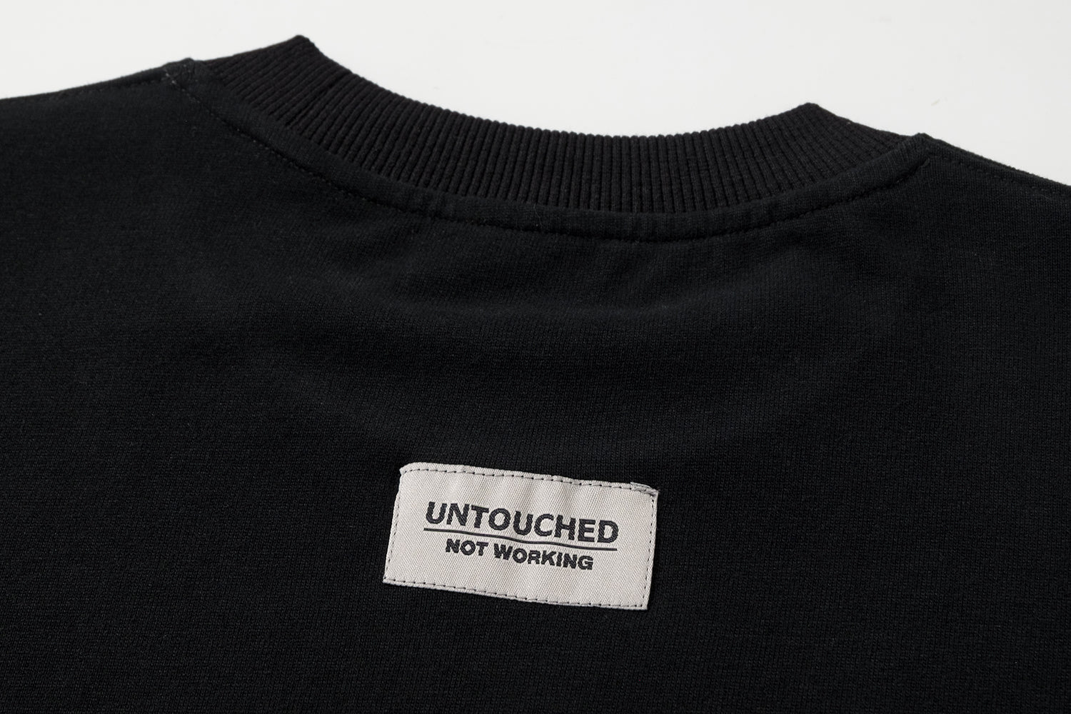NOT WORKING IV / ABCDEFUCKOFF OVERSIZED LONG TEE