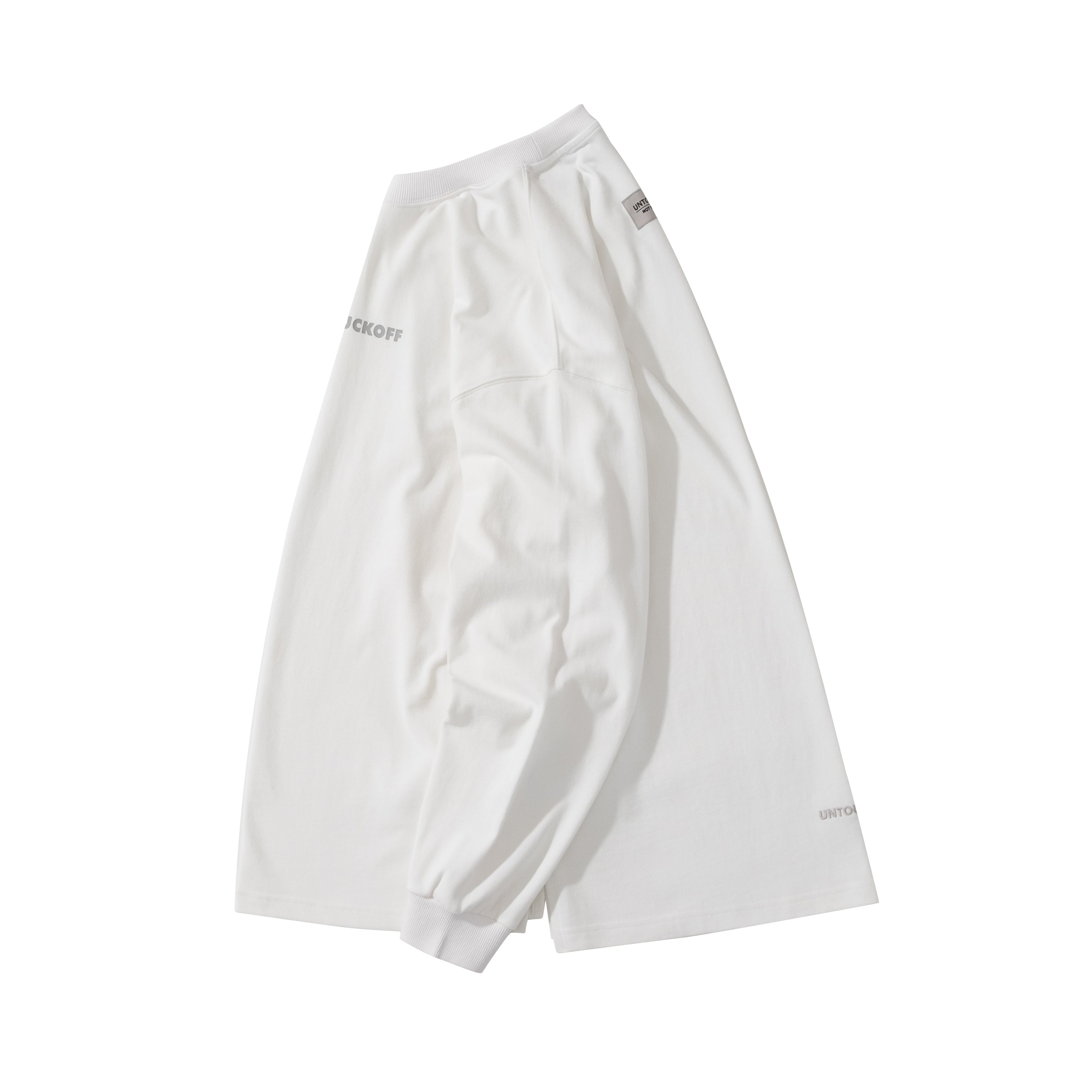 NOT WORKING IV / ABCDEFUCKOFF OVERSIZED LONG TEE