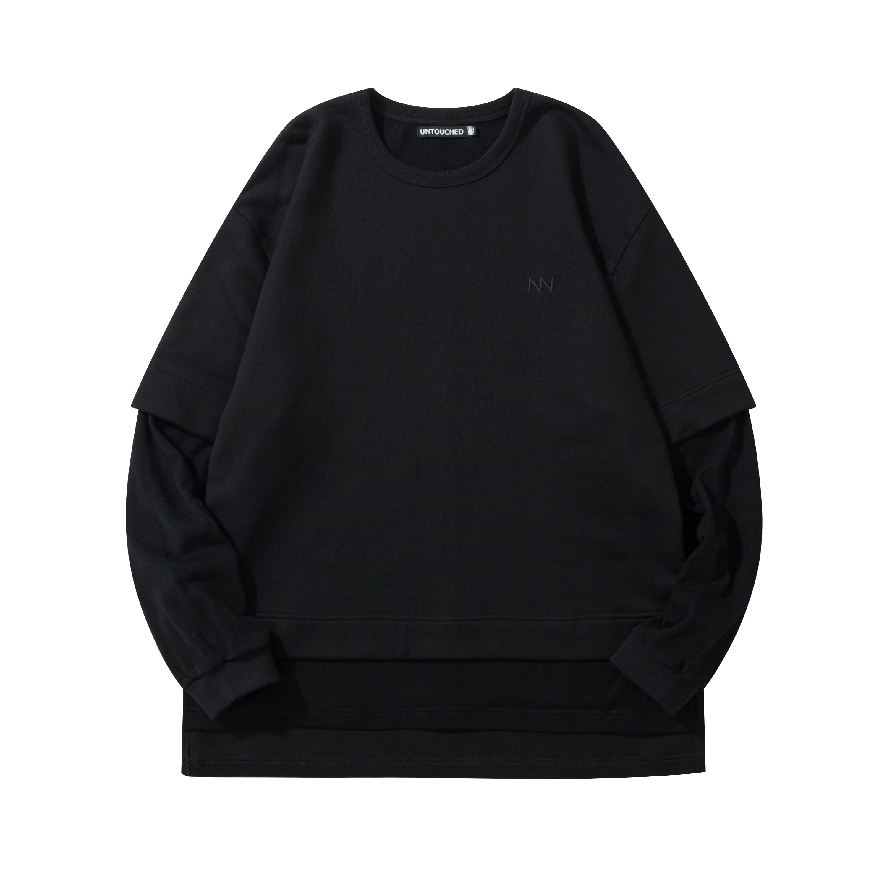 NW210BK | FAKE LAYER CREWNECK | NOT WORKING IV