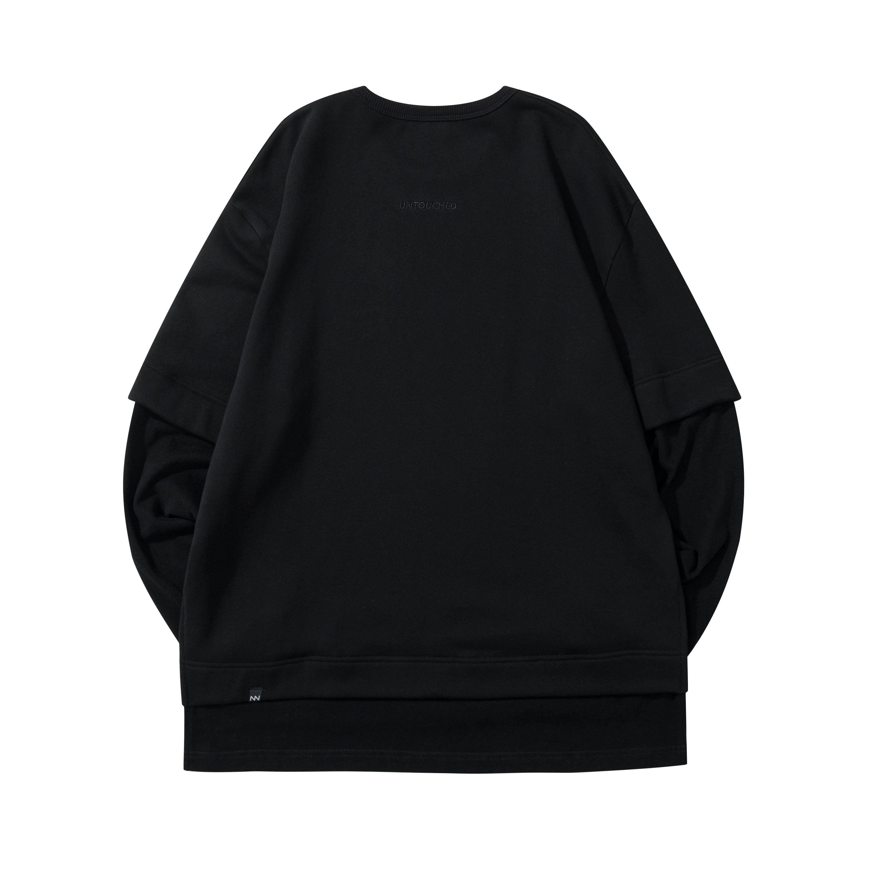 NW210BK | FAKE LAYER CREWNECK | NOT WORKING IV