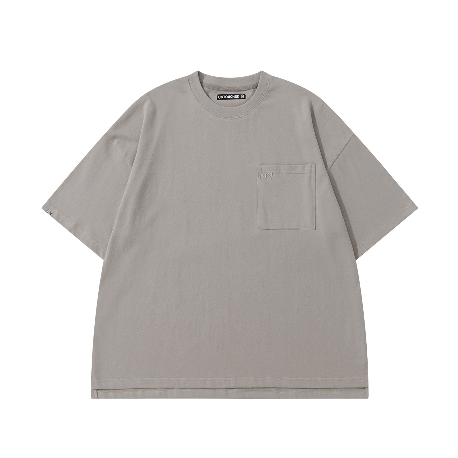 NOT WORKING V / OVERSIZED SQUARE POCKET TEE